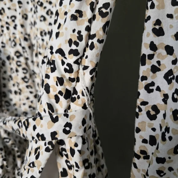 J. Crew Lightweight Cotton Puff Sleeve Mini Dress size M - Picture 8 of 11